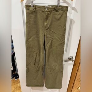 Madewell The Wide-Leg Pant in Twill size 27